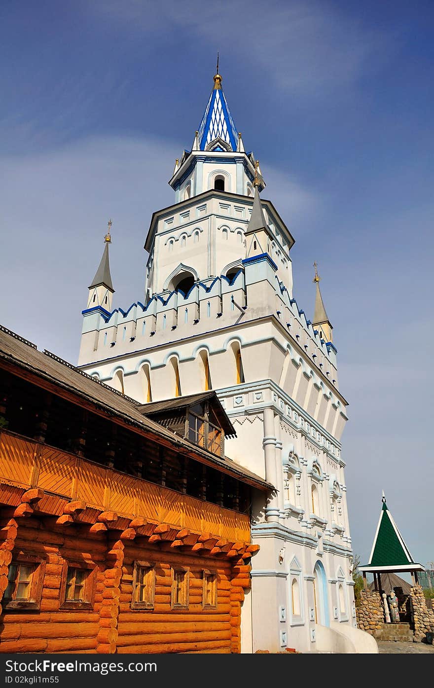 Castle in Izmailovo (Vernisag).Moscow.