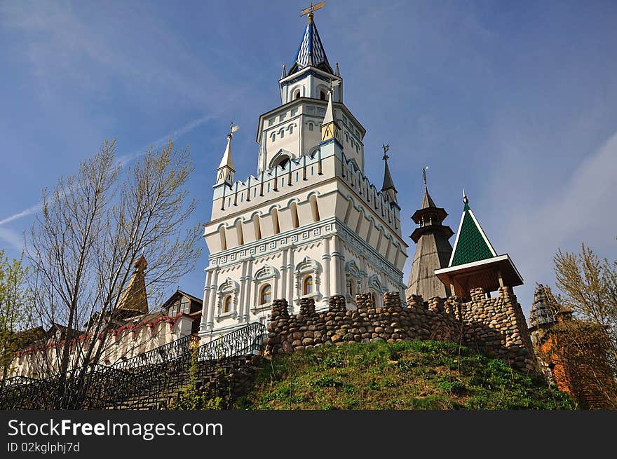 Castle in Izmailovo (Vernisag).Moscow.