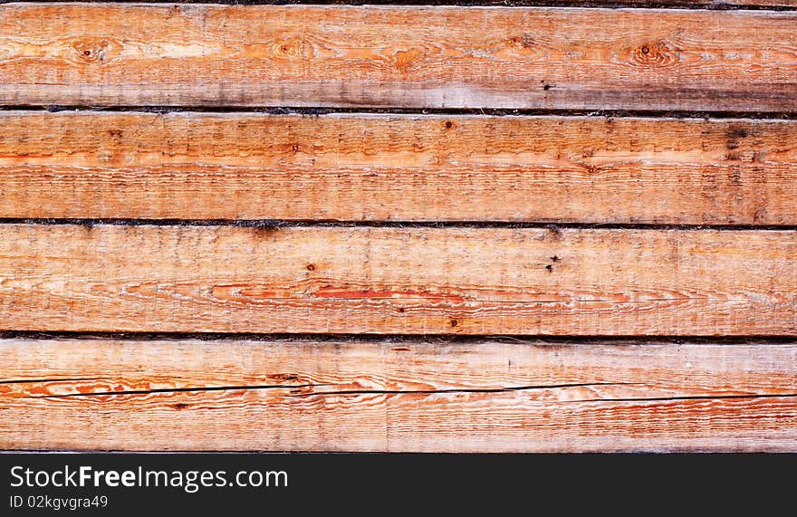 Old wooden brown wall from boards. Old wooden brown wall from boards