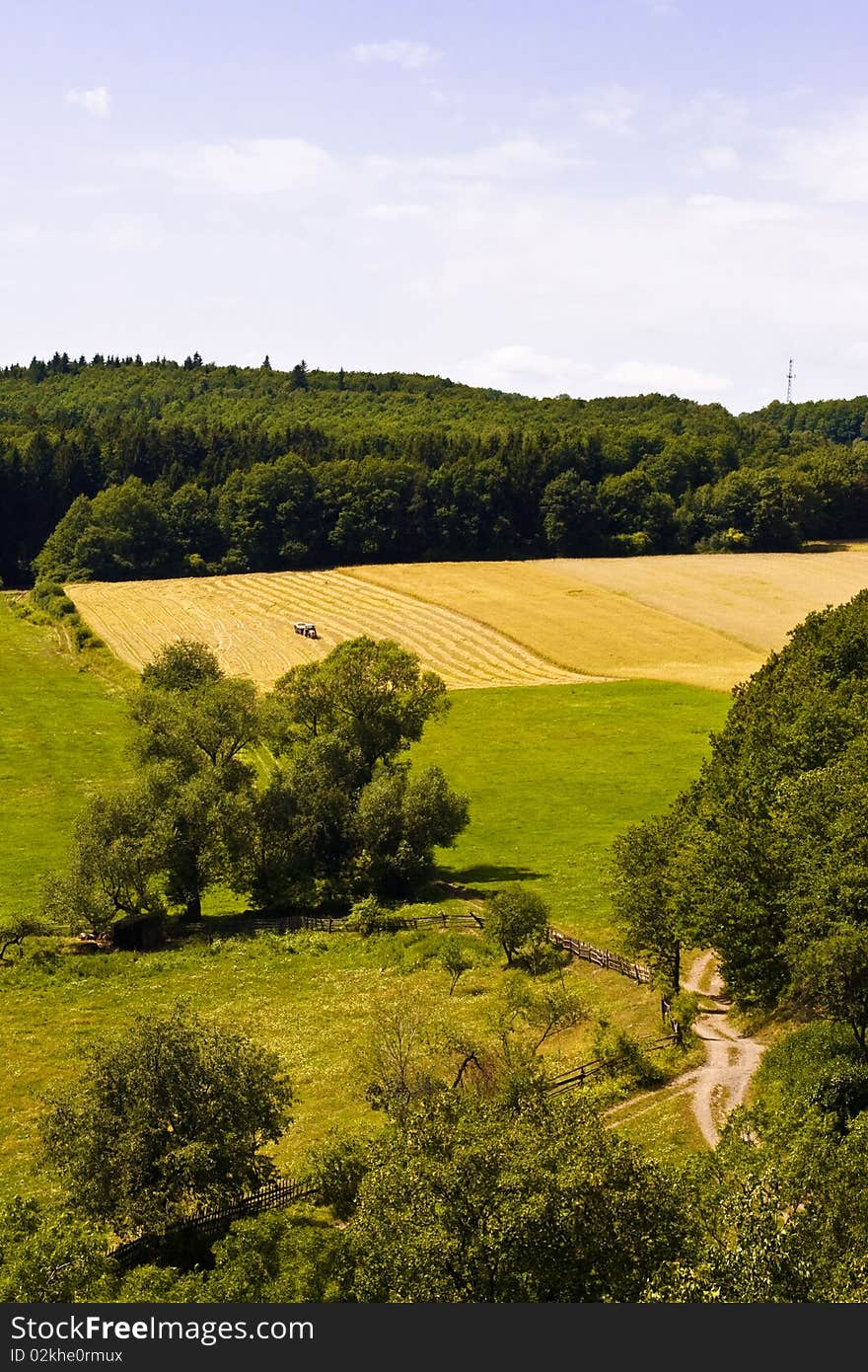 Awesome landscape in Southern Poland