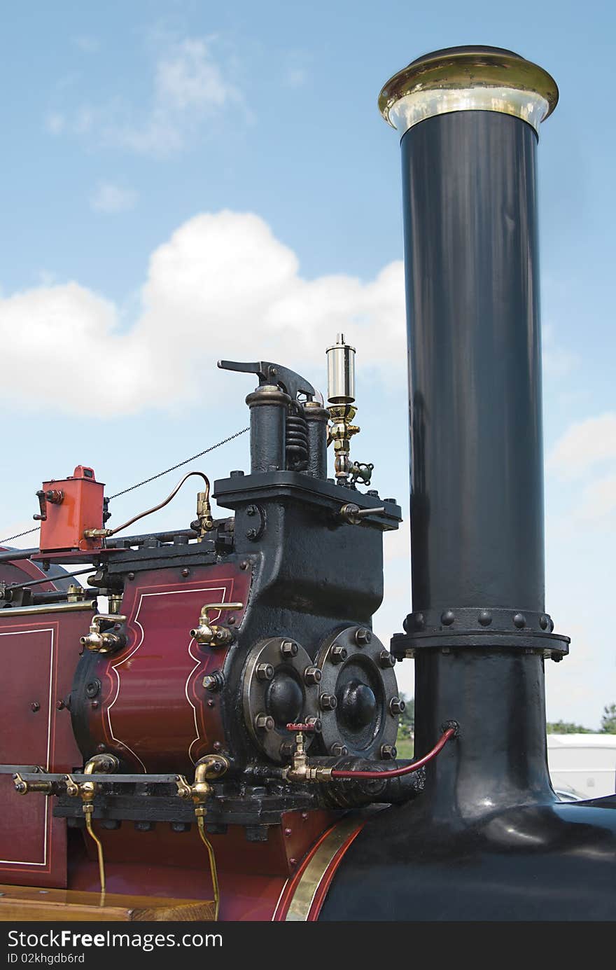 Vintage steam engine