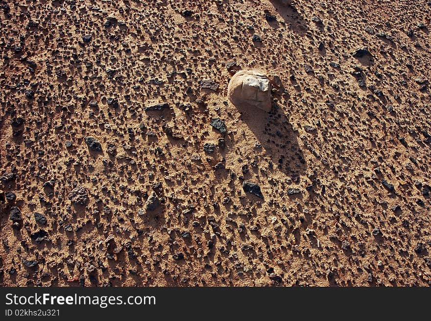 Desert surface background.