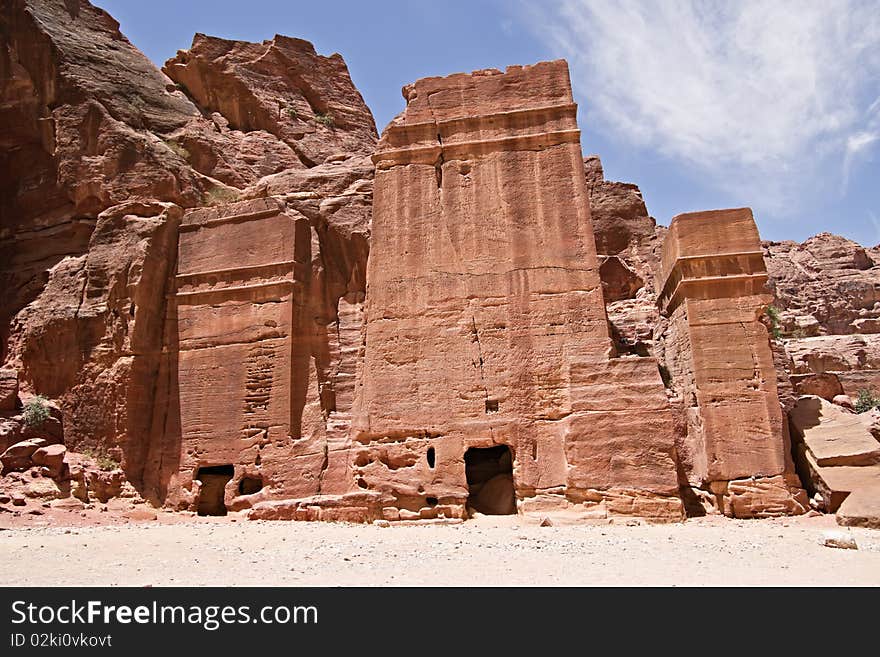 Nabatean tombs