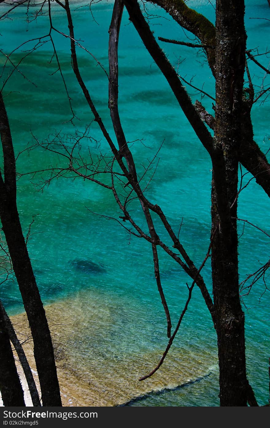 Water of Jiuzhai Valley