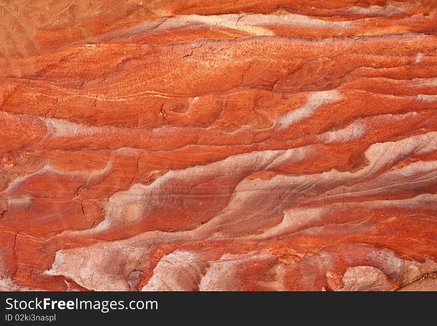 Close-up of sandstone.