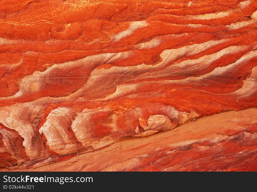 Close-up of sandstone