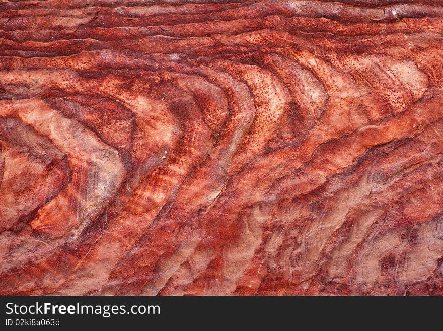 Close-up of the textured sandstone. Close-up of the textured sandstone.