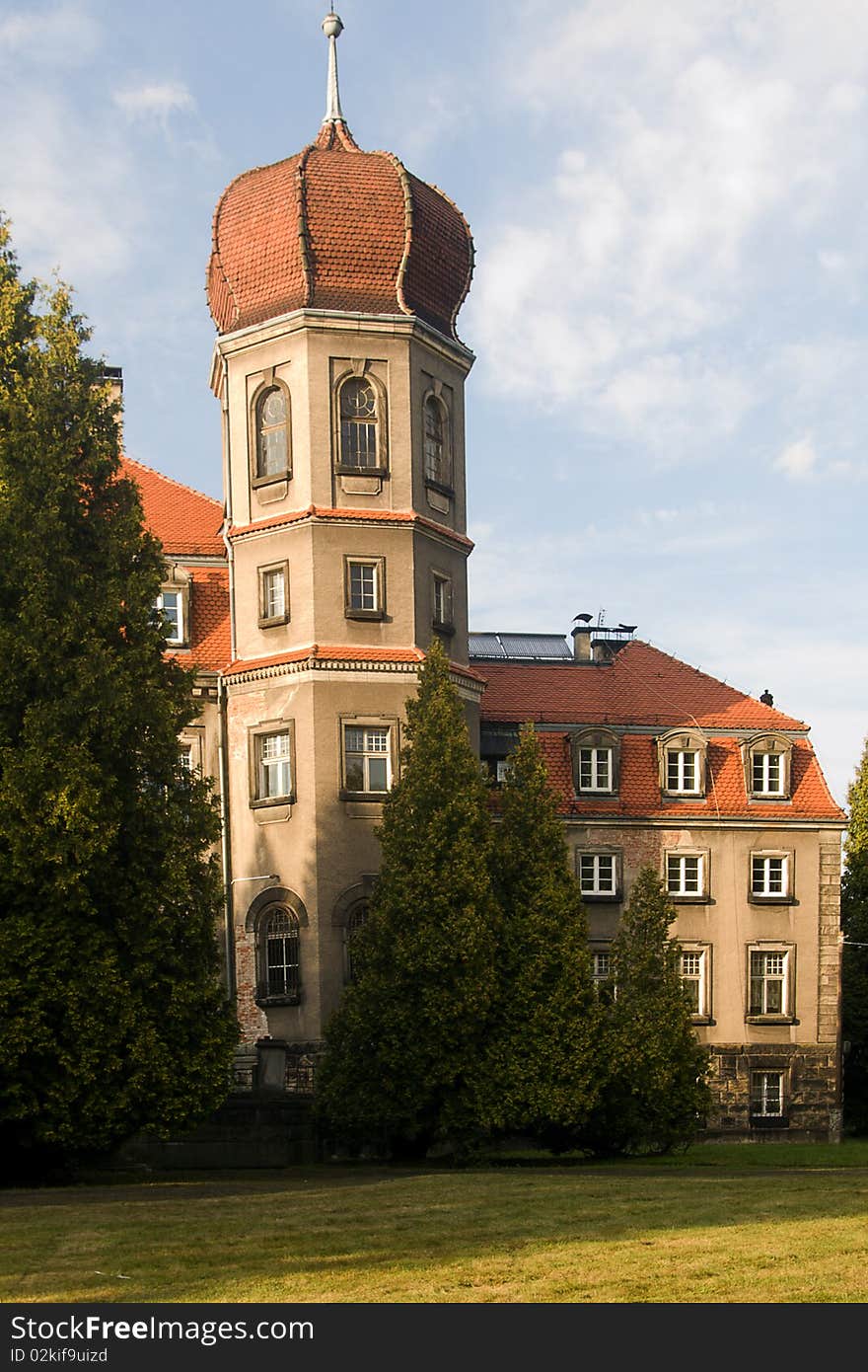 The old  palaca, luxory building