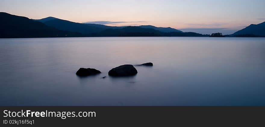 Sunset Derwent Water