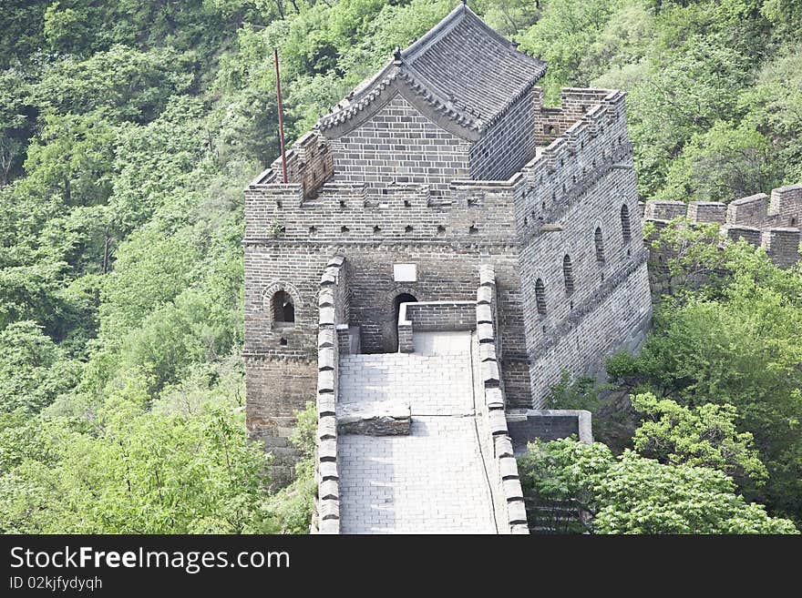 The Great Wall of China.