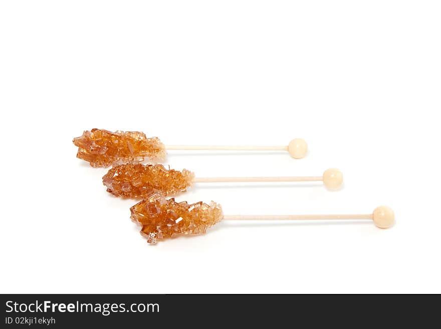 Three brown sugar sticks