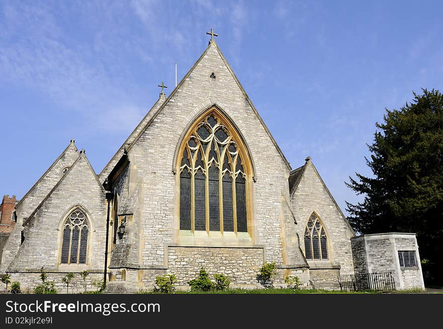 Building details of new church located in Stanmore London