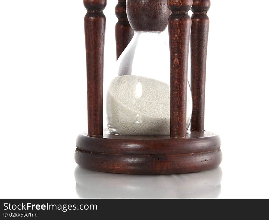 Sand clock isolated