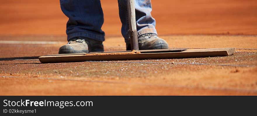 Tennis Court Preparation