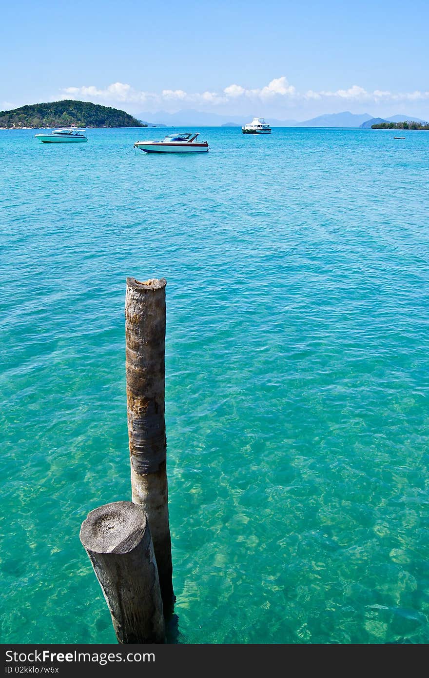 Sea at Kho Mak, Trad Thailand. Sea at Kho Mak, Trad Thailand