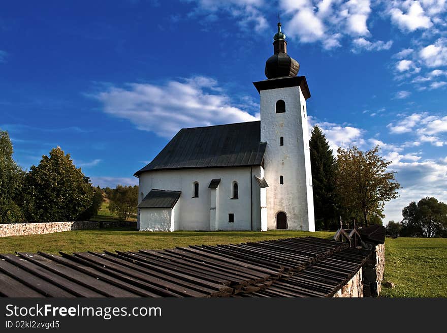 Church in centre Europe,Kremnica,Slovakia. Church in centre Europe,Kremnica,Slovakia.