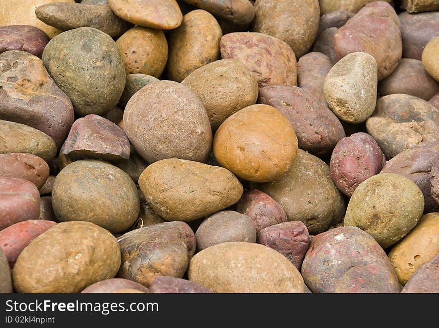 Close up of small rock