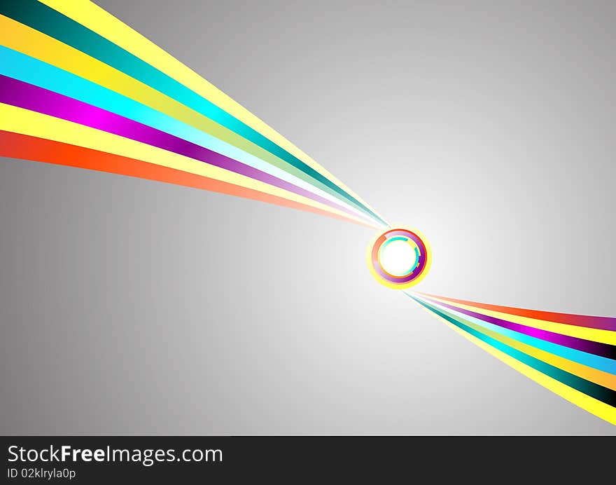 Abstract rainbow Background