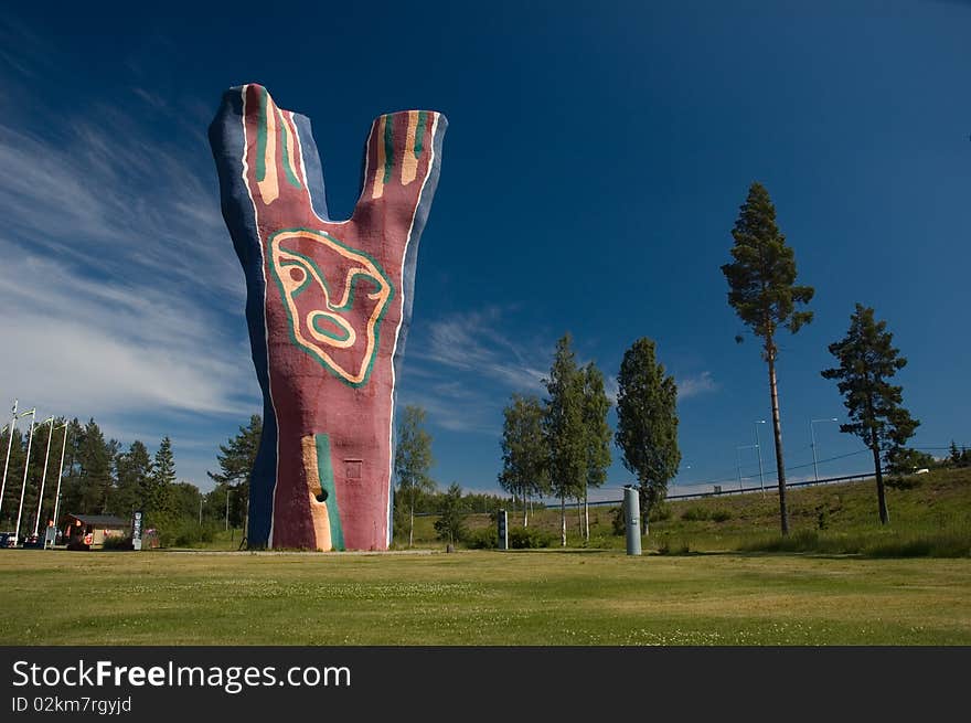 World's largest Y letter, Sweden