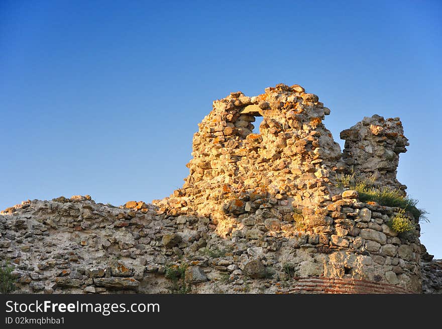 Ancient thracian ruins - tower