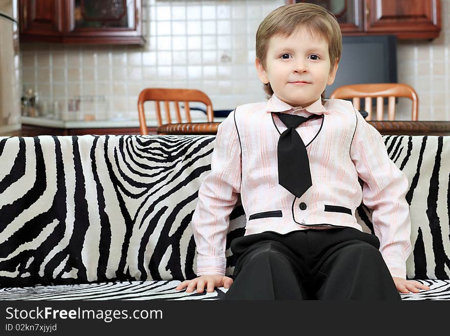 Kid In Suit