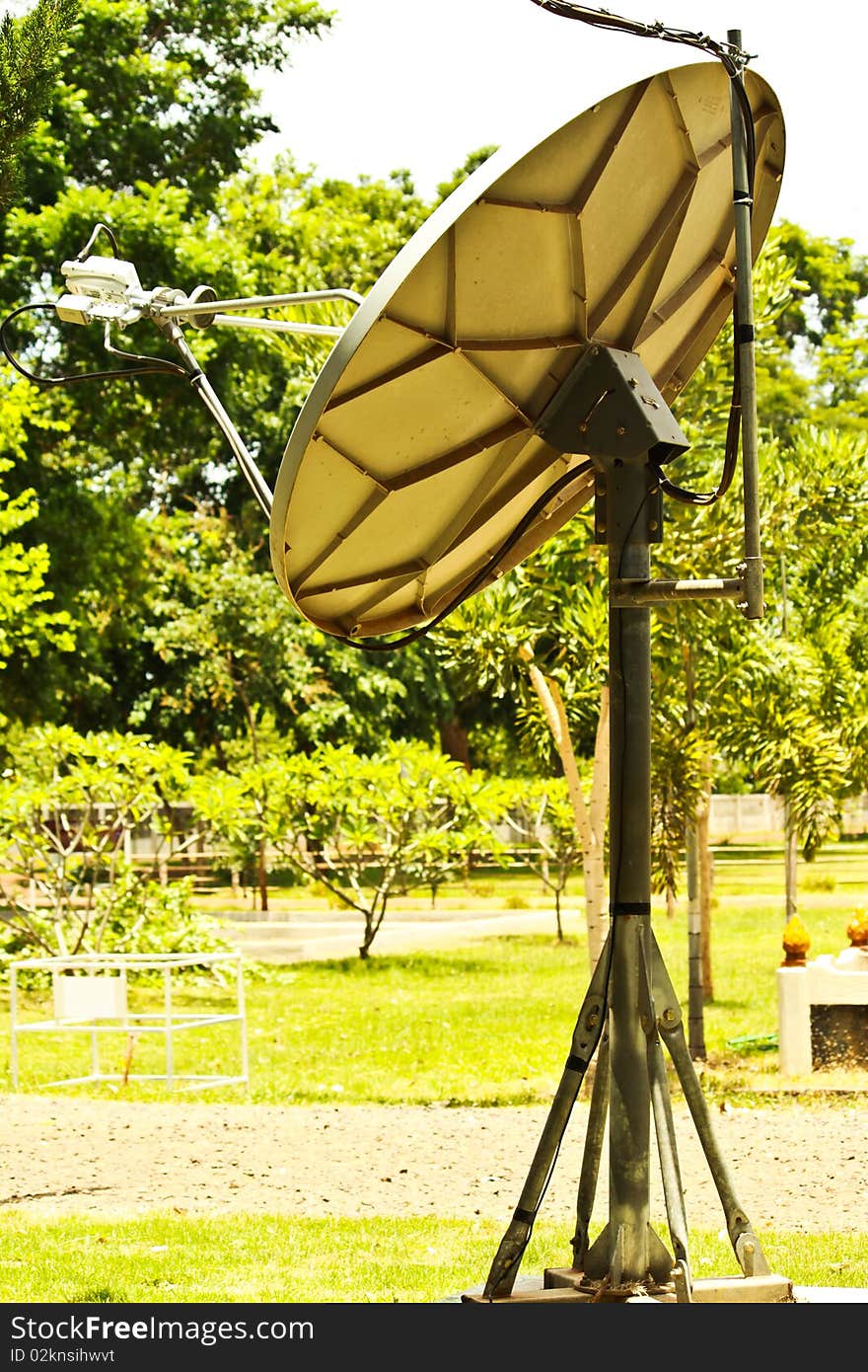 Technology telecommunication at country side. Technology telecommunication at country side