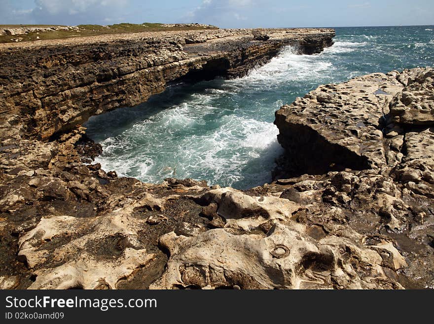 Natural Bridge Over Troubled Water