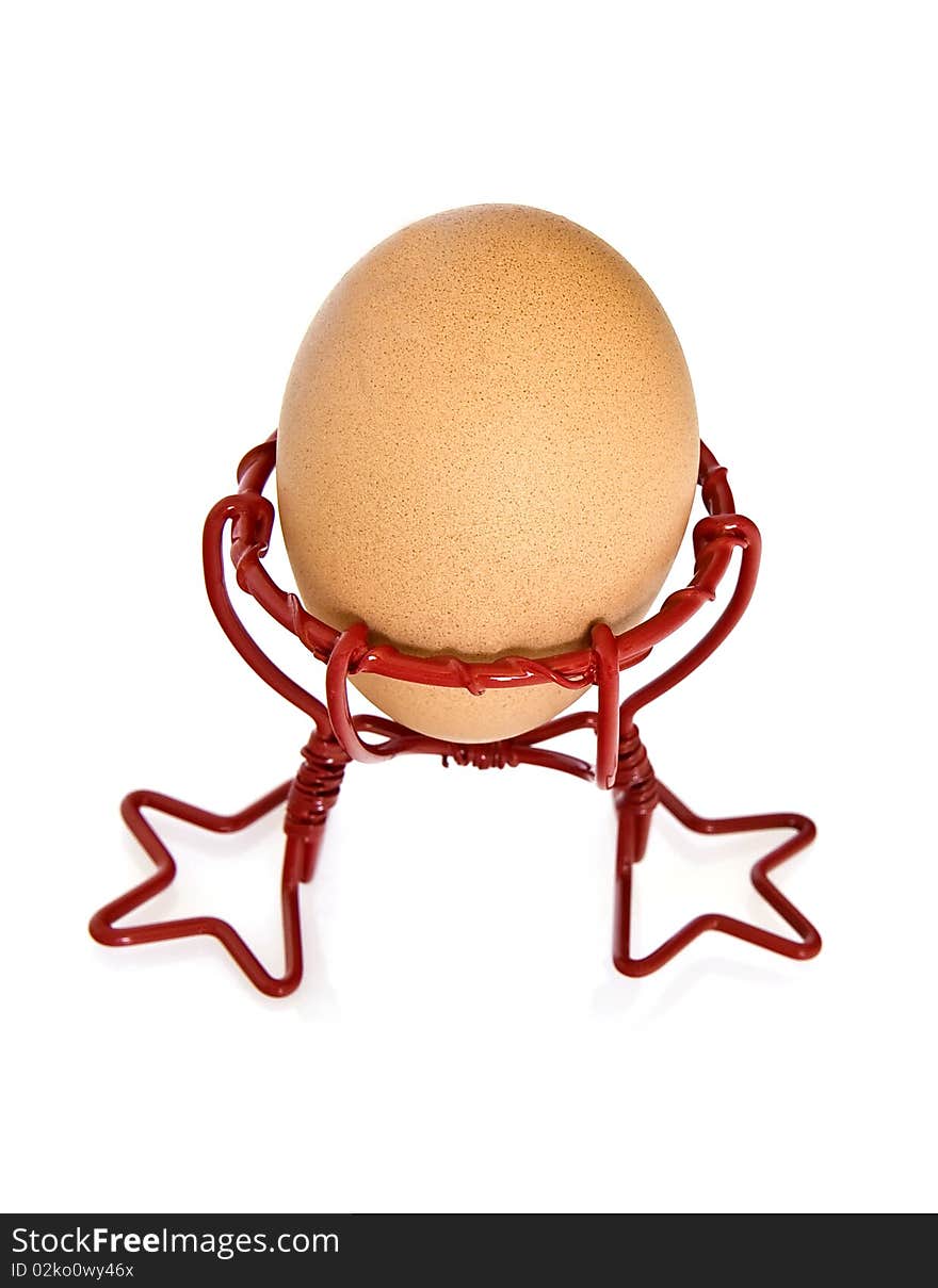 Egg On A Egg Cup