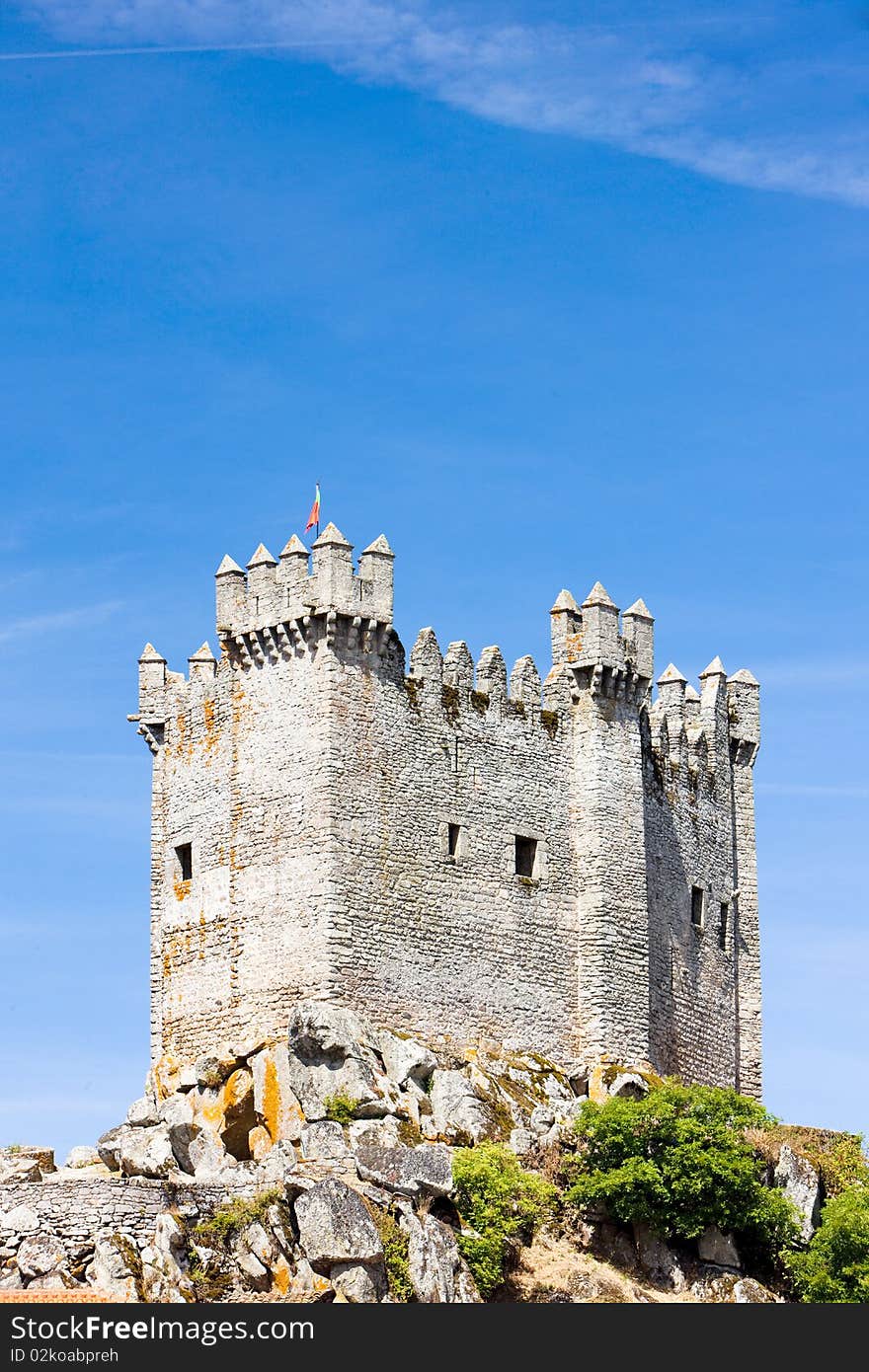 Penedono Castle in Beira Province, Portugal