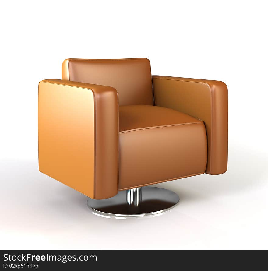 Modern armchair.