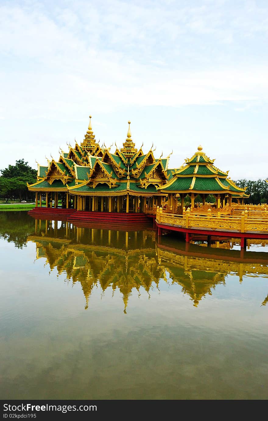 Thai Palace, Ancient City, Bangkok, Thailand. Thai Palace, Ancient City, Bangkok, Thailand