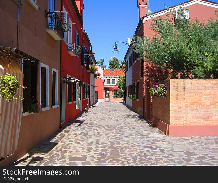 Burano street