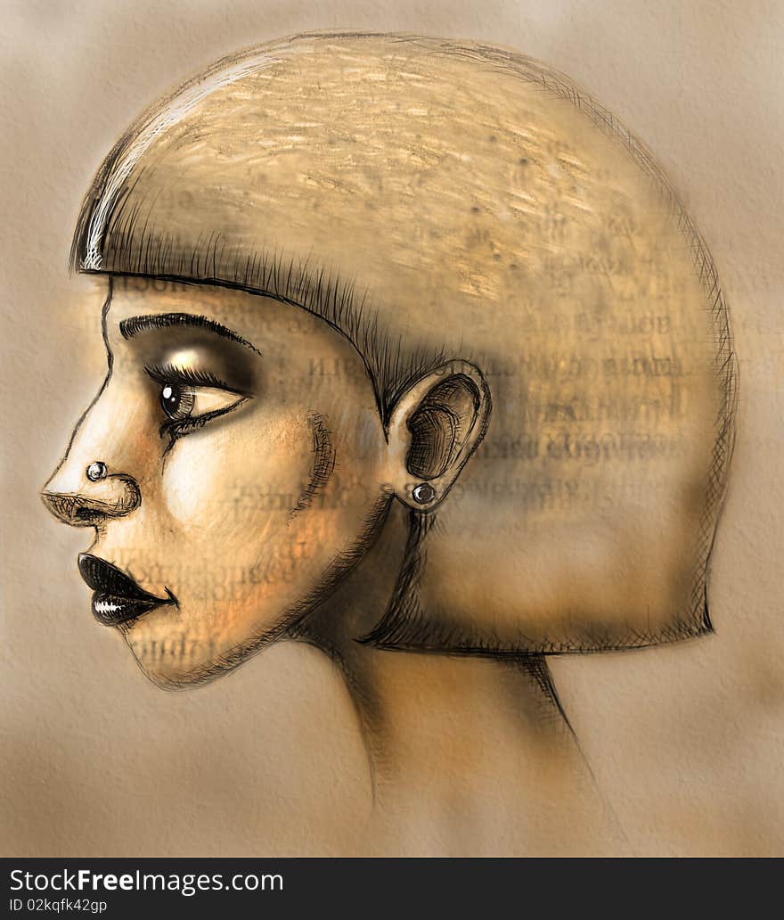 Profile of the Egyptian woman