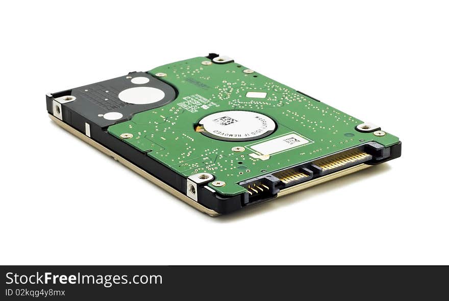 Isolated Hard Drive Disk