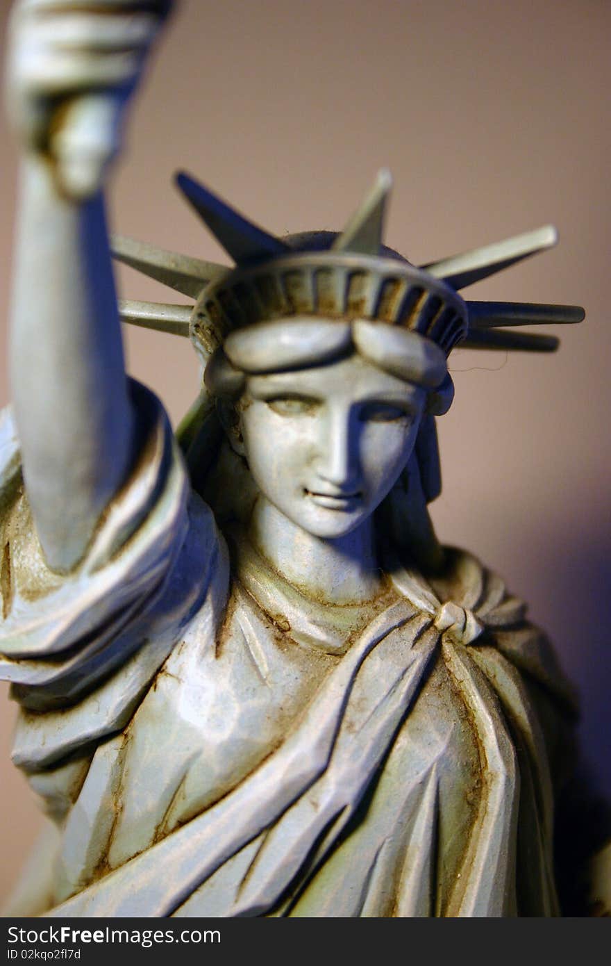 Statue of liberty figure