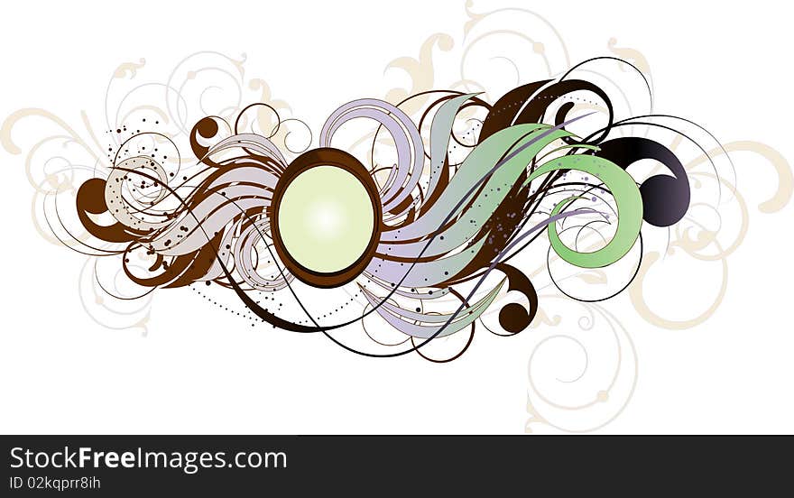 Abstract illustration. Suits well for design. Abstract illustration. Suits well for design.