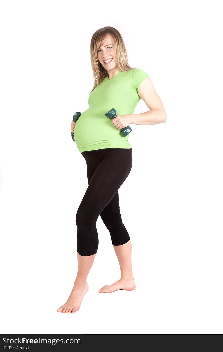 Pregnant With Weights By Belly