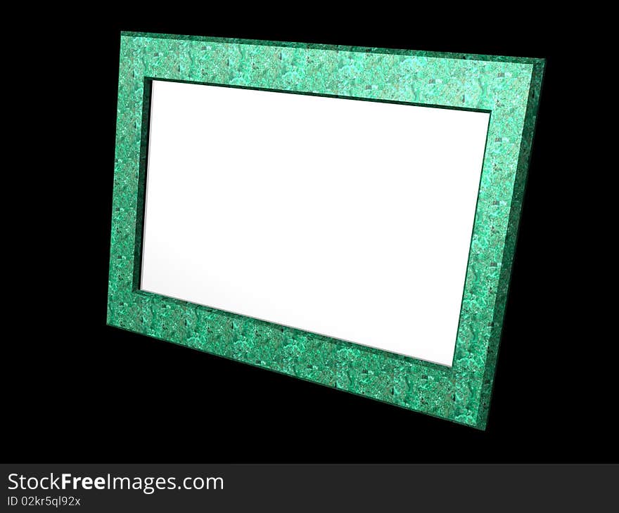 3d Illustration Of Frame