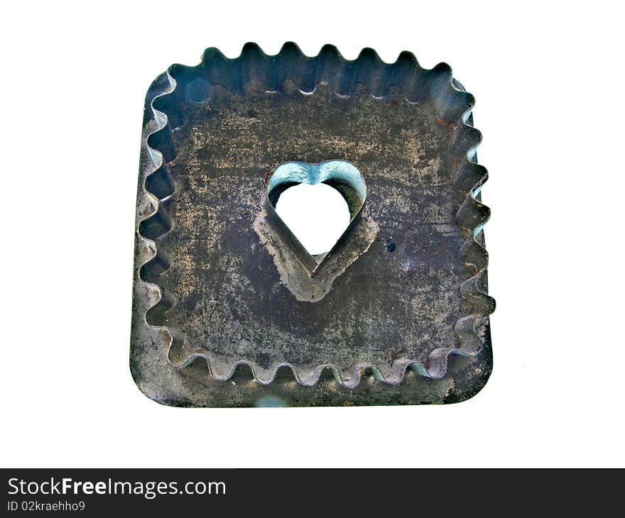 Vintage Heart Cookie Cutter