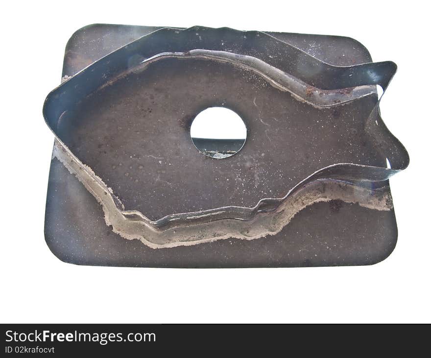 Vintage fish cookie cutter