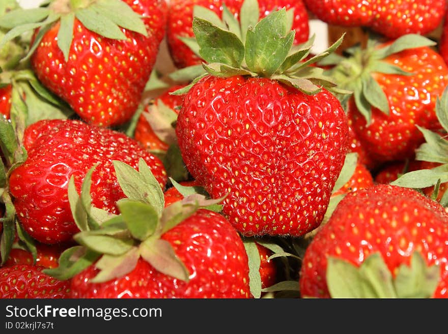 Fresh ripe perfect strawberries full frame background. Fresh ripe perfect strawberries full frame background.