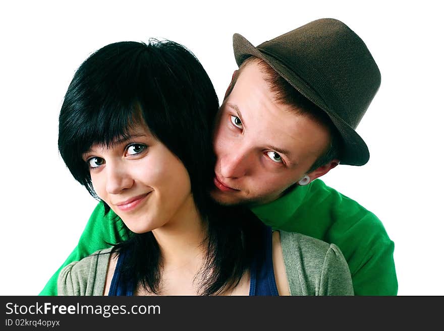 Photos Happy Couple in studio