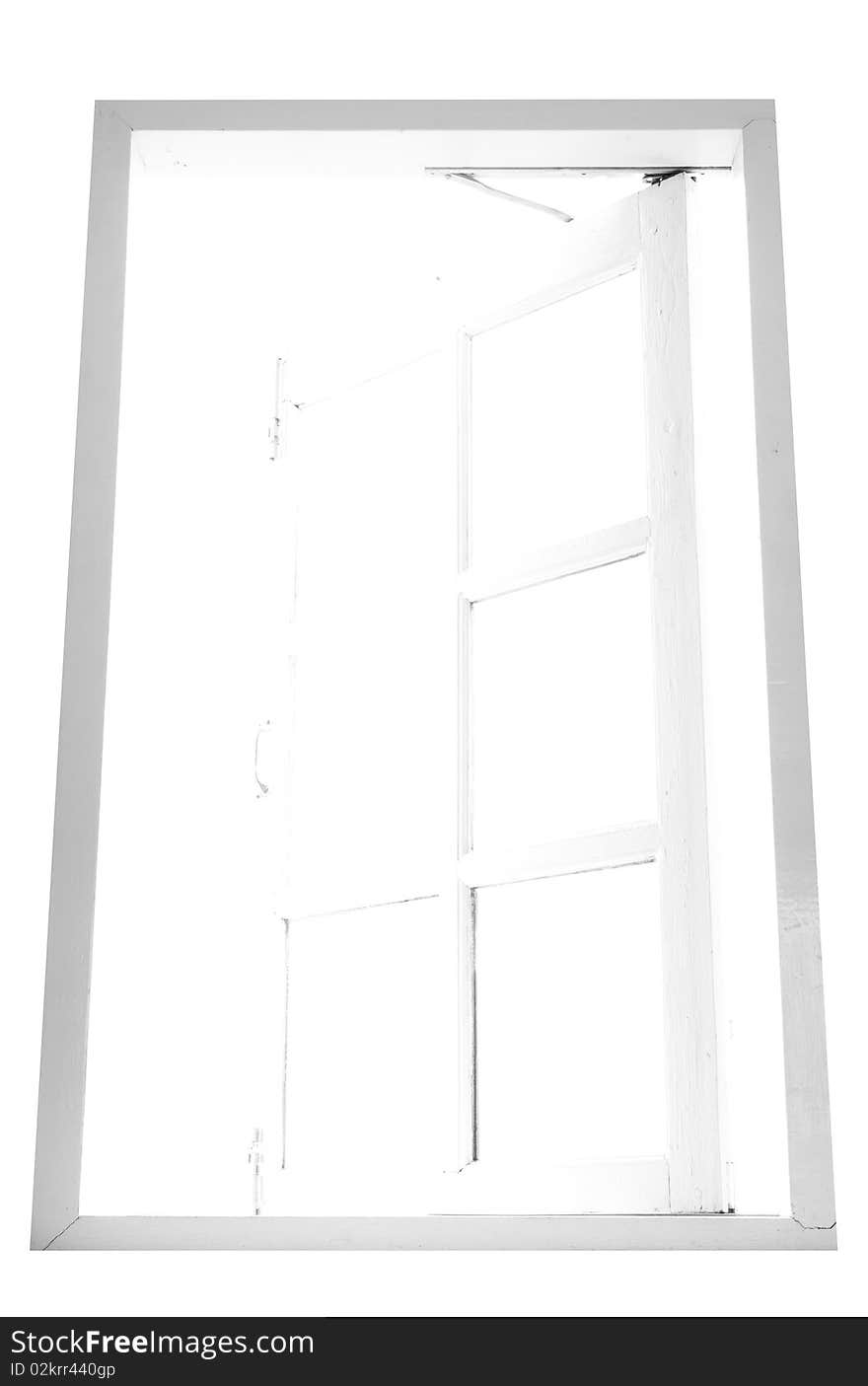 White window and white light