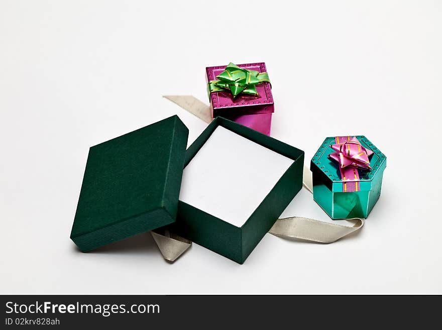 Three Gift Boxes