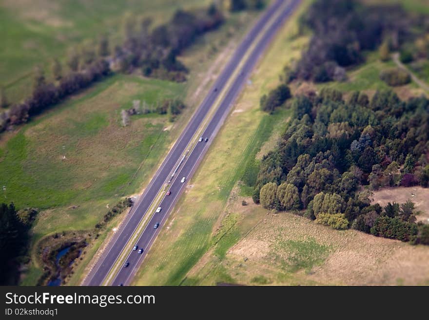 Highway panorama