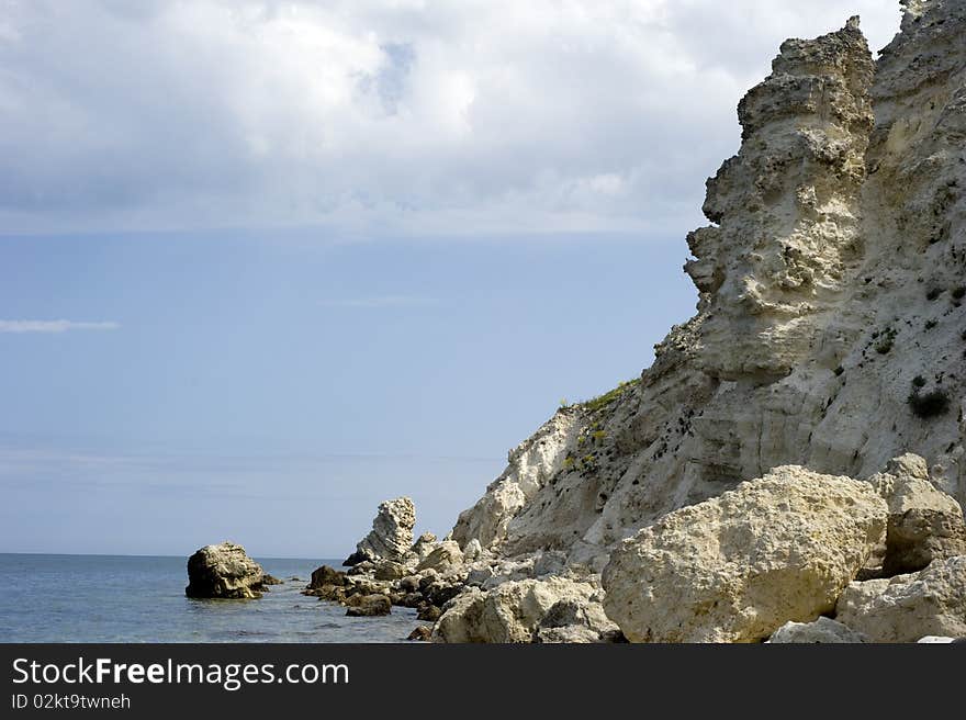 Beautiful view of Jangul. Crimea, Ukraine