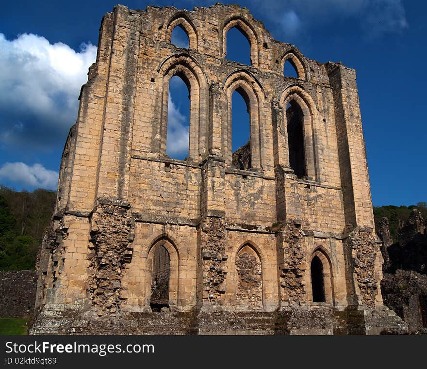 A HDR image of Rievaulx Abbey. A HDR image of Rievaulx Abbey.