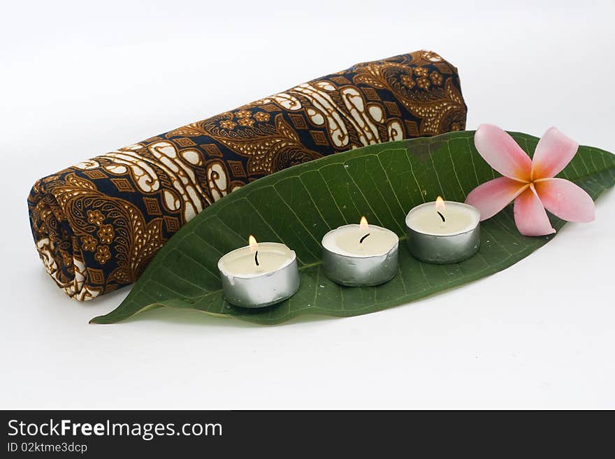 Spa Concept - goods for the aroma therapy