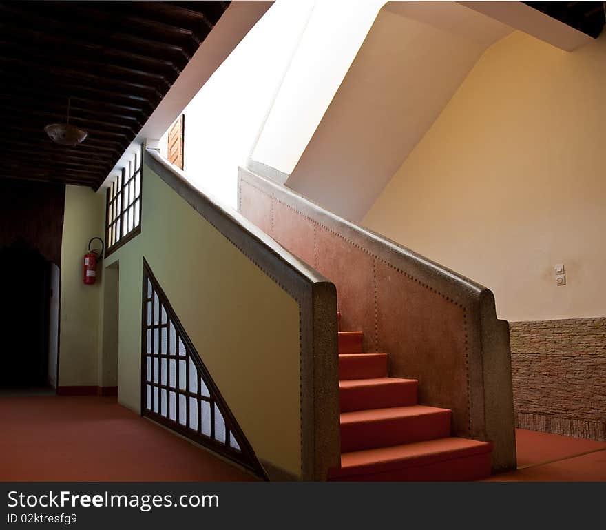 Entrance hall stair (interior photo)