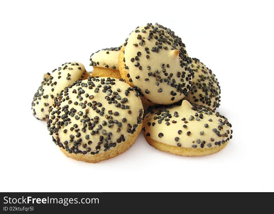 Cookies with poppy seeds